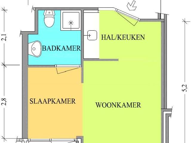 Appartement te huur in Annen