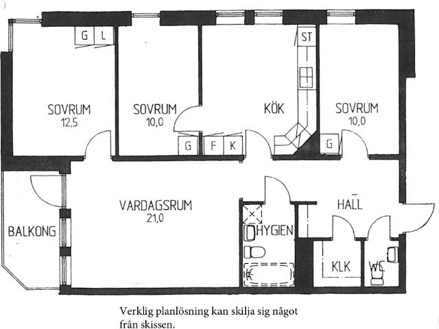 Lägenhet hyra i Götene, Västra Götaland