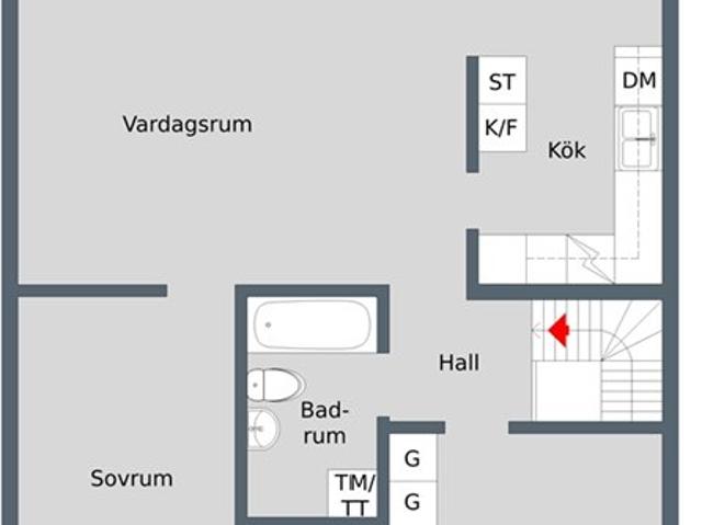 Lägenhet hyra i Tranås