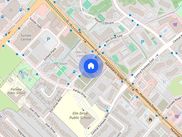 Apartment for rent in Fairview, Mississauga