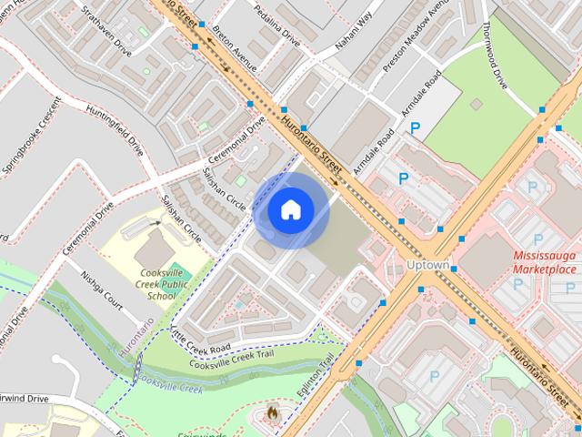 Apartment for rent in Uptown, Mississauga