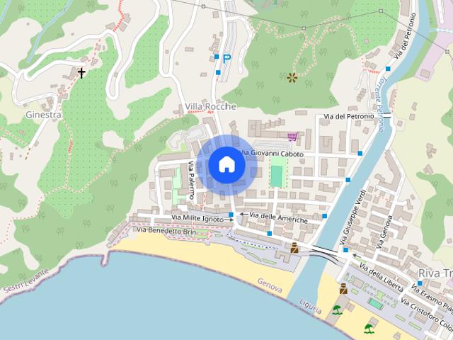 Appartamento in affitto a Ginestra, Sestri Levante
