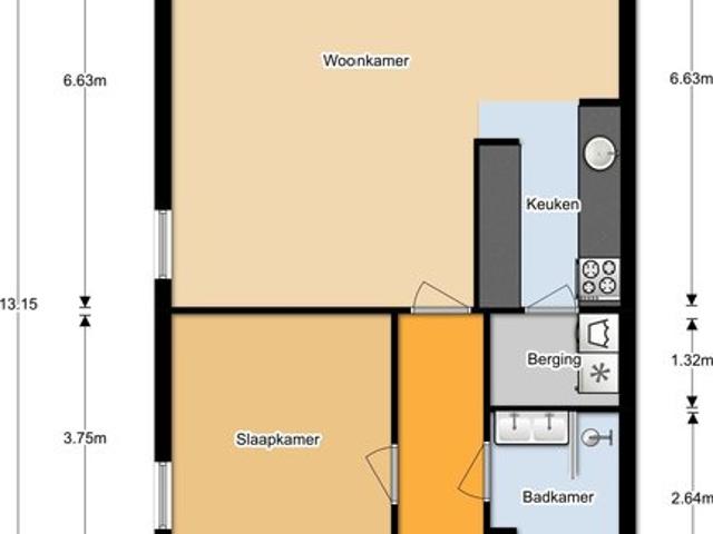 Appartement te huur in Sieradenbuurt, Almere-haven