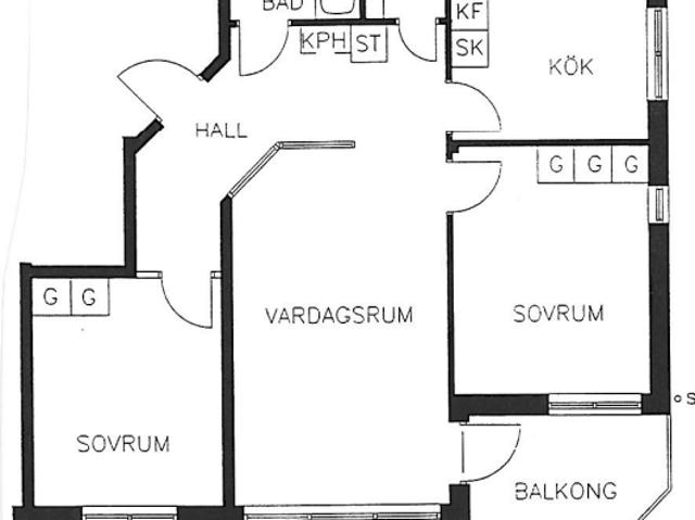 Lägenhet hyra i Källby, Västra Götaland