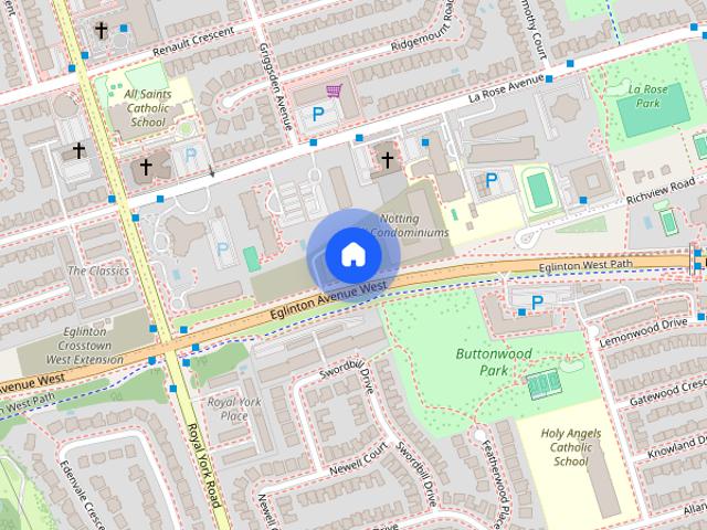 Apartment for rent in Etobicoke Centre, Toronto