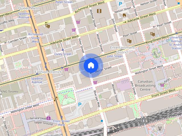 Apartment for rent in Spadina—Fort York, Toronto