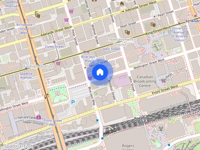 Apartment for rent in Spadina—Fort York, Toronto