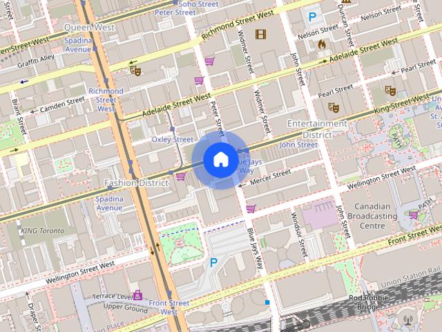 Apartment for rent in Spadina—Fort York, Toronto