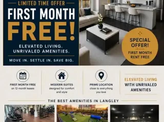 Apartment for rent in Langley, British Columbia