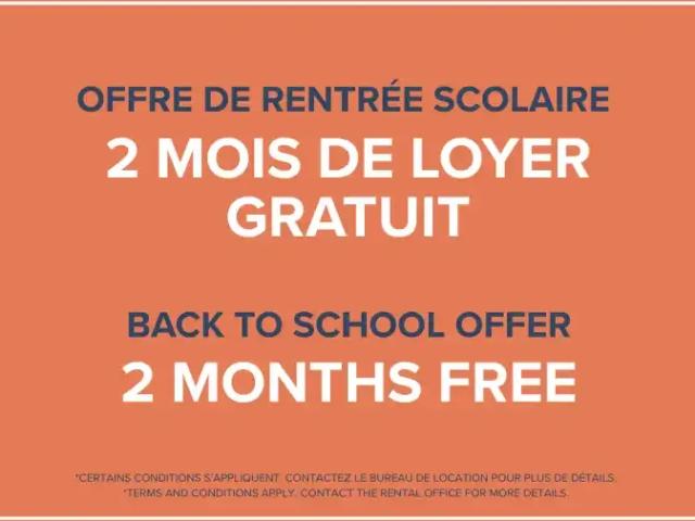 Apartment for rent in St. Leonard's, Quebec