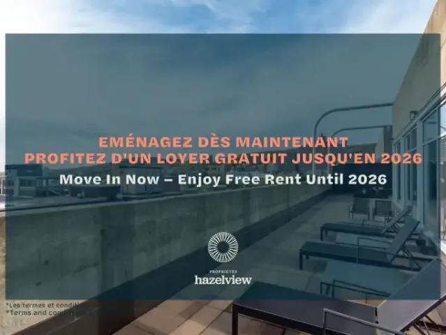 Apartment for rent in St. Leonard's, Quebec