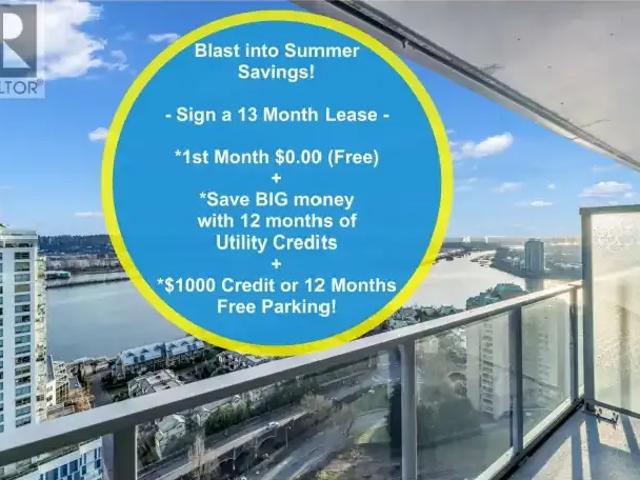 Apartment for rent in New Westminster, British Columbia
