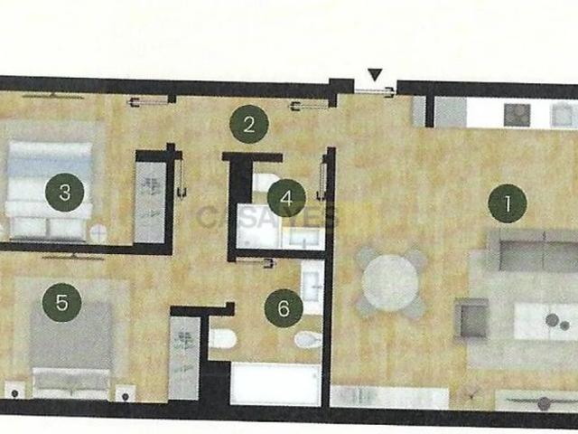 Apartamento alugar em Santo António dos Cavaleiros e Frielas, Loures