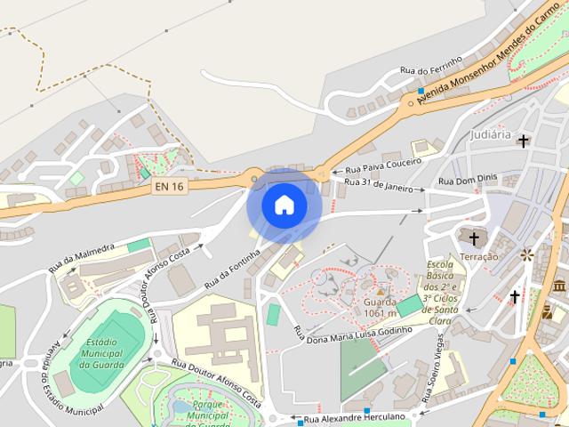Apartamento alugar em Judiária, Guarda