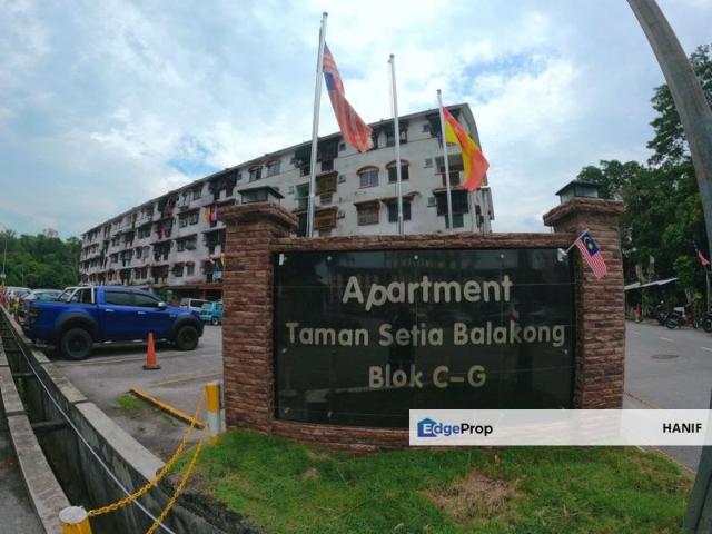 Flat for sale in Kajang, Langat