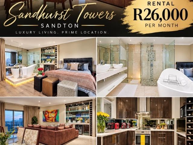 Apartment for rent in Sandhurst, Johannesburg