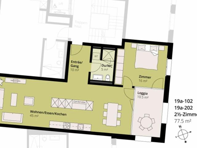 Apartment mieten in Altenrhein, Thal