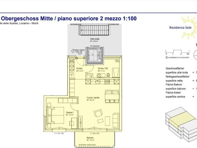 Apartment kaufen in Locarno, Tessin