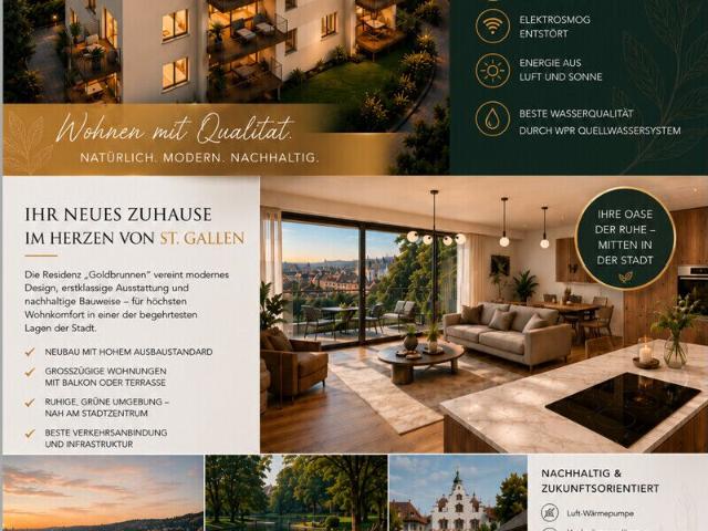 Apartment kaufen in Schwarzenbach (SG), St. Gallen