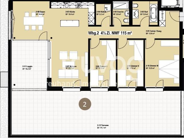 Apartment kaufen in Hergiswil (NW), Nidwalden