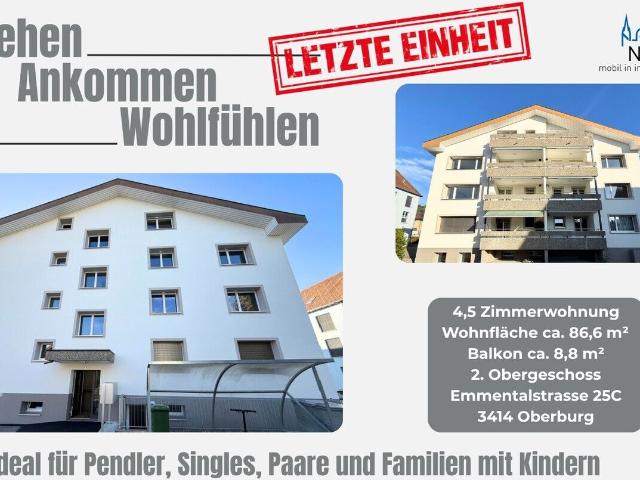 Apartment mieten in Oberburg, Verwaltungsregion Emmental-Oberaargau