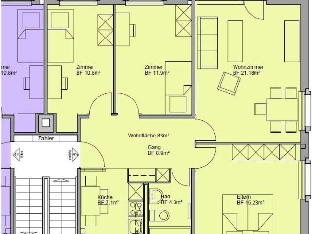 Apartment kaufen in Rudolfstetten, Aargau