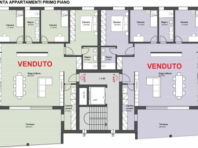Apartment kaufen in Ogreda, Cama