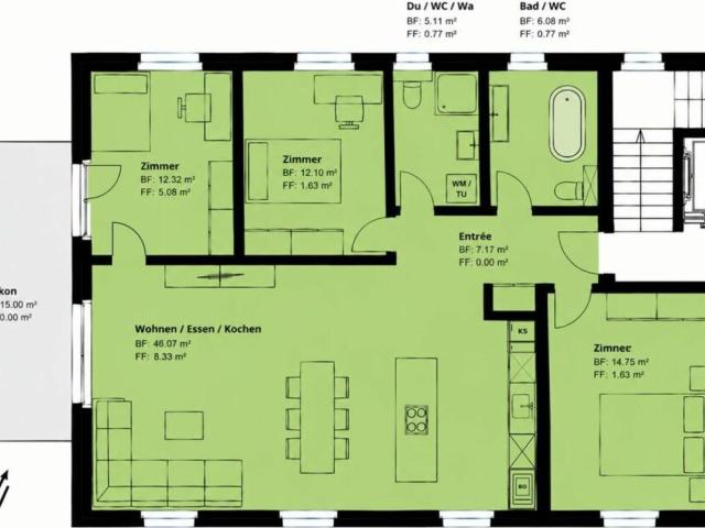 Apartment kaufen in Hadlikon, Hinwil