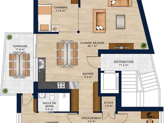 Apartment kaufen in Bulle, Freiburg