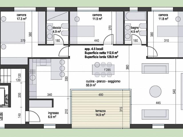 Apartment kaufen in Bellinzona, Tessin