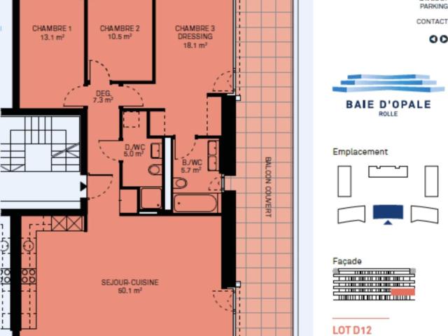 Apartment kaufen in Rolle, Waadt