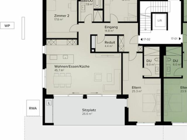 Apartment kaufen in Weinfelden, Bezirk Weinfelden
