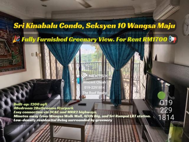 Apartment for rent in Country Heights Damansara, Kuala Lumpur