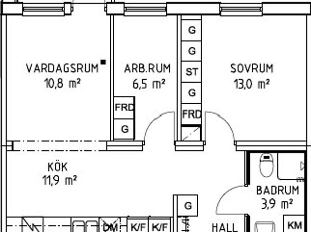Lägenhet hyra i Skellefteå, Västerbotten