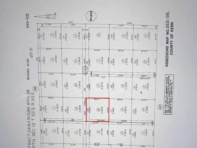 Land for sale in Tehachapi, California