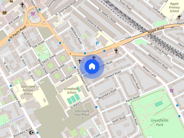 Apartment for rent in Barking, Thames View