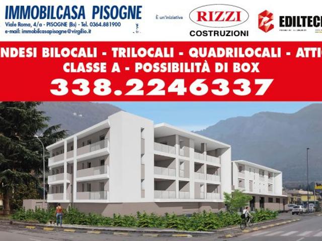 Appartamento in vendita a Comunità montana del Sebino bresciano, Pisogne