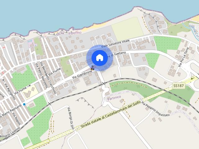 Appartamento in affitto a Trappeto, Sicilia