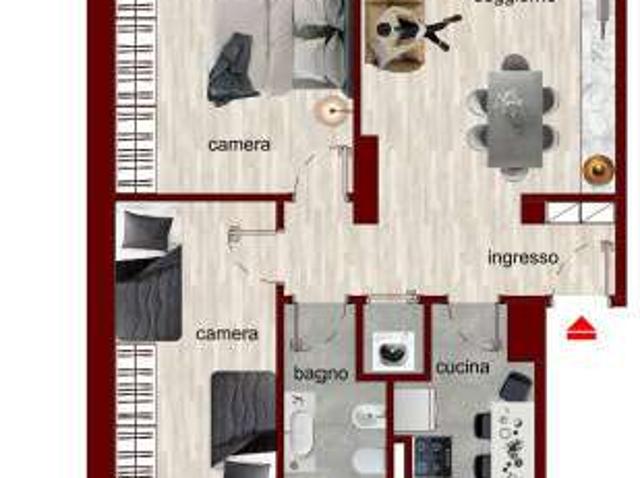 Appartamento in affitto a Milano