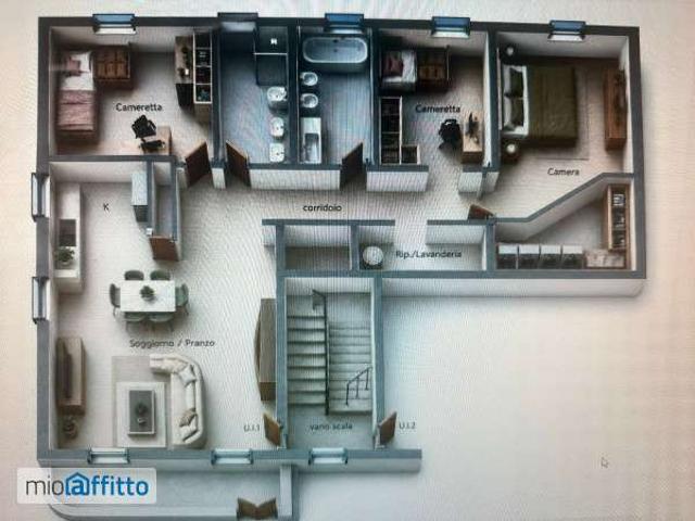 Appartamento in affitto a Cave, Foligno