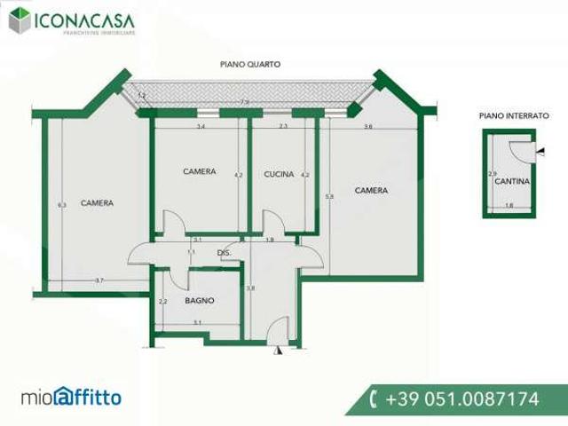 Appartamento in affitto a Borgo Panigale-Reno, Bologna