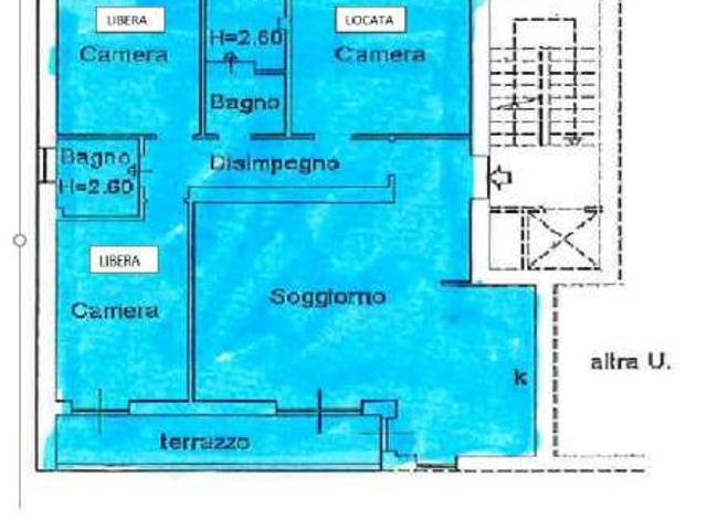 Appartamento in affitto a Santa Lucia, Cenerente