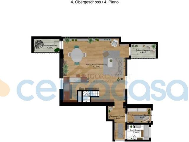 Appartamento in affitto a Rentsch - Rencio, Bolzano - Bozen
