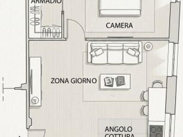 Monolocale in vendita a Amelia, Umbria