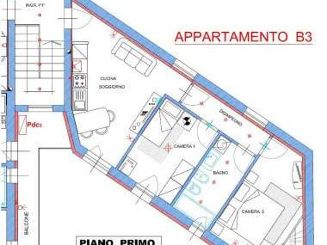 Appartamento in affitto a Benvenuti, Voghera