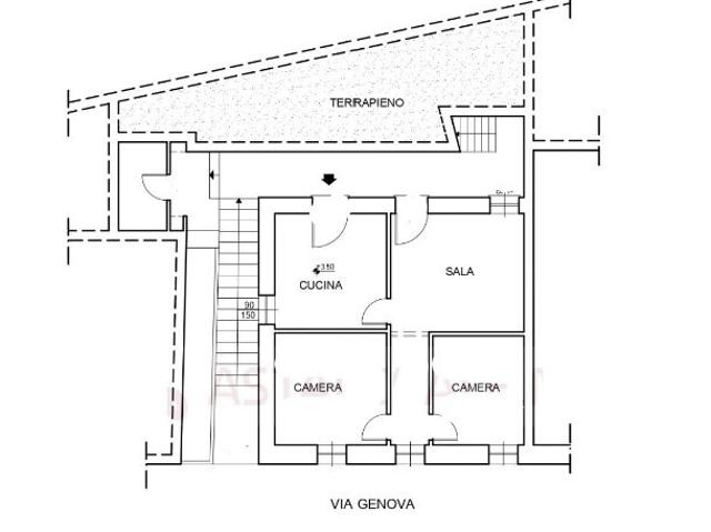Appartamento in vendita a Centro Est, Serra Riccò