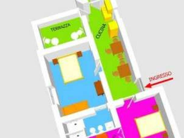 Appartamento in affitto a V Circoscrizione, Palermo