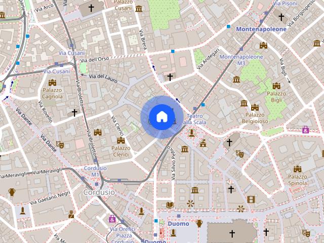 Appartamento in affitto a Municipio 1, Milano