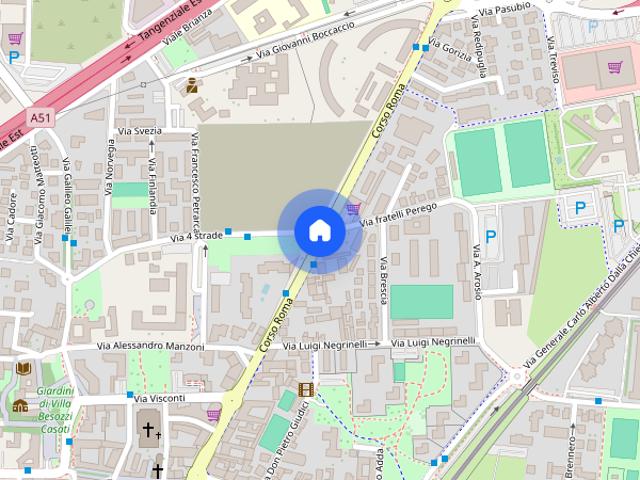 Appartamento in affitto a San Giuliano Monzese, Cologno Monzese
