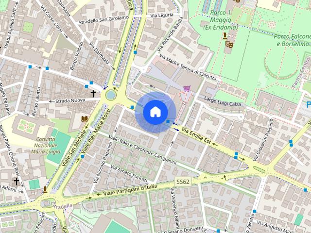 Appartamento in affitto a Parma Centro, Sorbolo